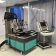 Another five-axle laser system in use in the clean room